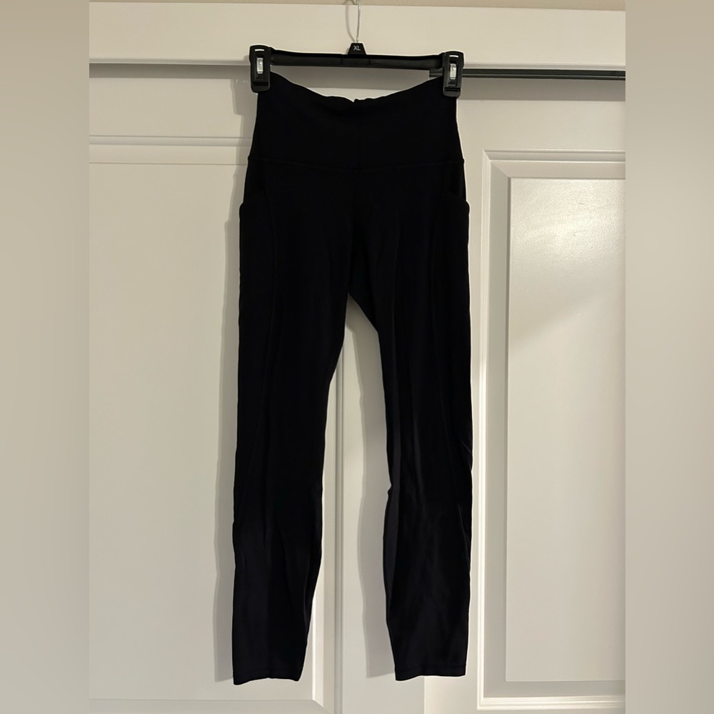 Lululemon, high rise align, with pockets